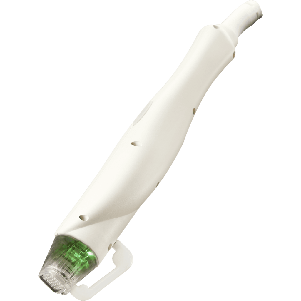 Focus Dual Microneedle Handpiece Green Glow