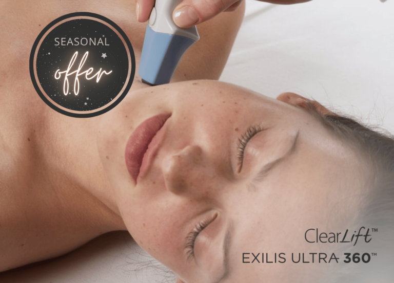 FREE CLEARLIFT TREATMENT PLUS EXILIS FACIAL TREATMENT